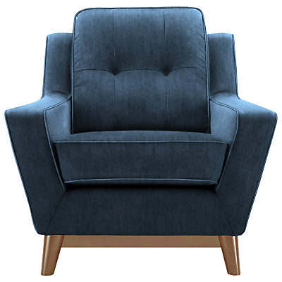 G Plan Vintage The Fifty Three Armchair Velvet Indigo